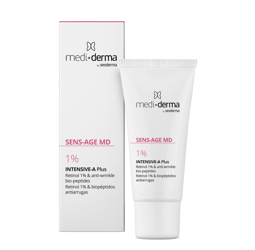 Інтенсивний антивіковий крем для обличчя Medi+derma Antiaging Intensive Facial Cream 1% 30 мл Дніпро - фото 1