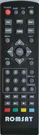 Пульт д/в Romsat (TR-2050, 2050+, 2070, 2090, T2 mini, 2018) Вінниця