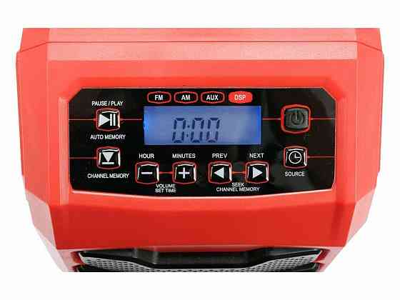 Радіо від електромережі- 230 В і акумулятора Li-Ion 18 V YATO гучномовець- 3 Вт, частоти FM, AM, Blu Одесса