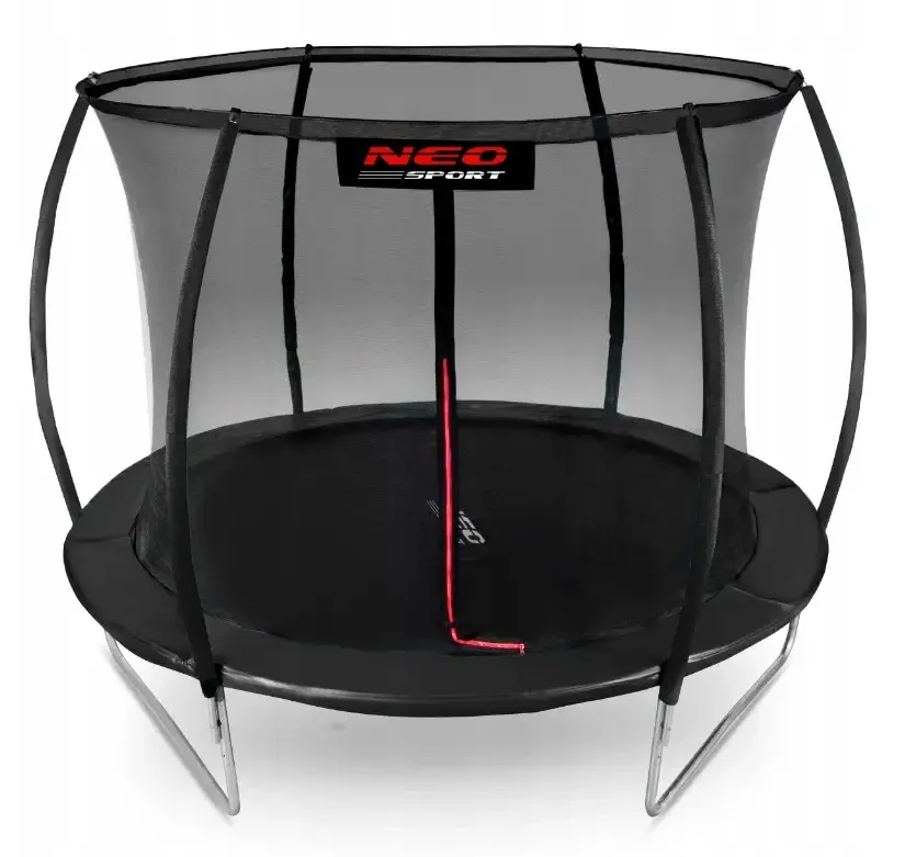 Батут Neo-Sport Premium 252 см із внутрішньою сіткою (NS-08C231) Чорний Київ - фото 1