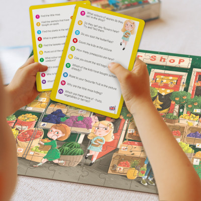 Пазл DoDo Шукай та знаходь Літні смаколики, 80 елементів (300665) Вінниця - фото 7