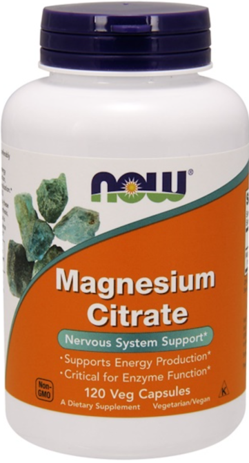 Магний цитрат Now Foods Magnesium Citrate 120 caps Киев - изображение 1