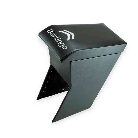 Підлокітник citroen berlingo чорний з вишивкою (шкірозамінник) Мукачево