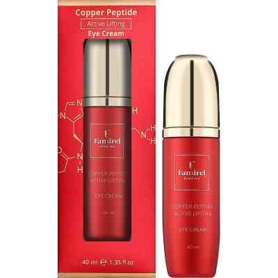 Крем для шкіри навколо очей Famirel Copper Peptide Active Lifting Eye Cream Ліфтинг-актив з пептидами 40 мл (7290114085267) Вінниця