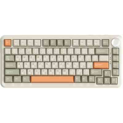 Клавиатура Ajazz AK820 MAX Flying Fish Switch RGB Wireless/Bluetooth/USB Beige (AK820MAX-FF-R) Винница