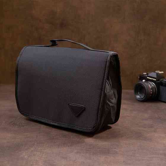 Текстильная сумка-органайзер в путешествие Vintage 20657 Черная Киев