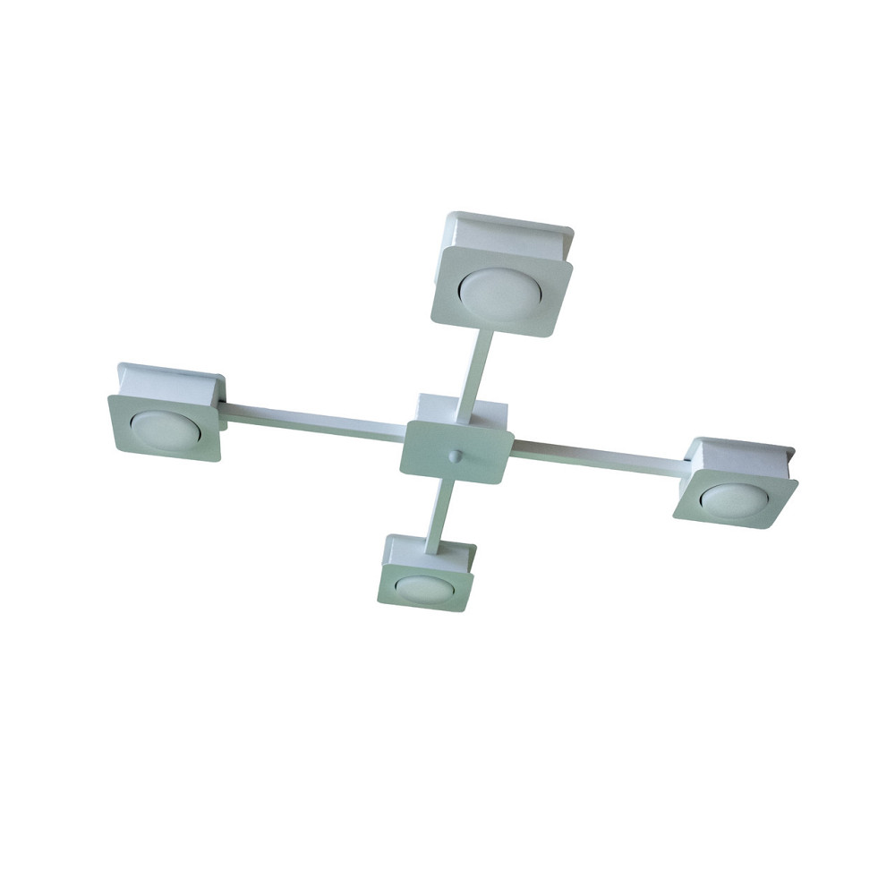 Люстра потолочная MSK Electric Space на четыре плафона под лампы GX53 NL 12040-4 WH белый Одесса - изображение 2