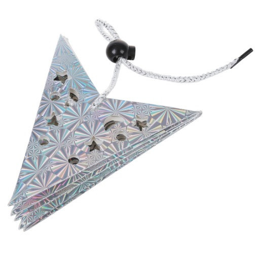 Картонная звезда для праздника 30 см серебристый Киев - изображение 3