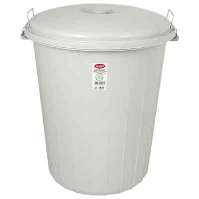 Контейнер для сміття Planet Household №5 сірий 90 л (6836) Вінниця