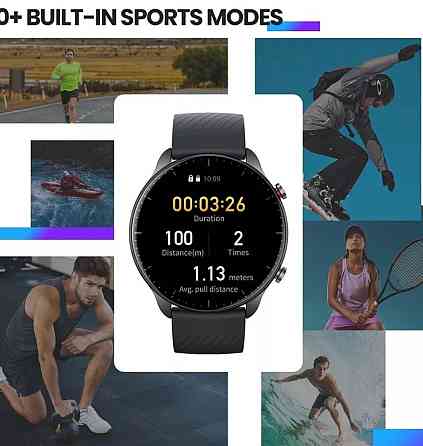 Смарт -Часы Amazfit Gtr 2 new version global midnight Black. Киев