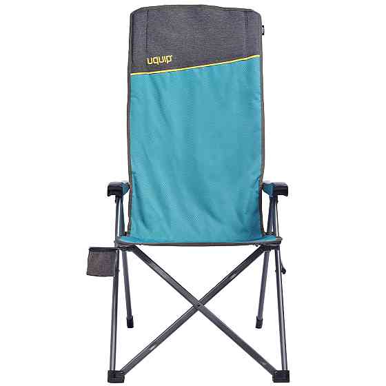 Кресло раскладное Uquip Justy XL Blue/Grey (244037) Винница