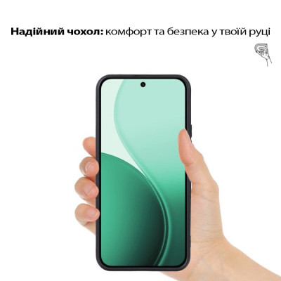Чохол до мобільного телефона BeCover Silicone Oppo Reno14 / 14FS 5G Black (713791) Вінниця - фото 5