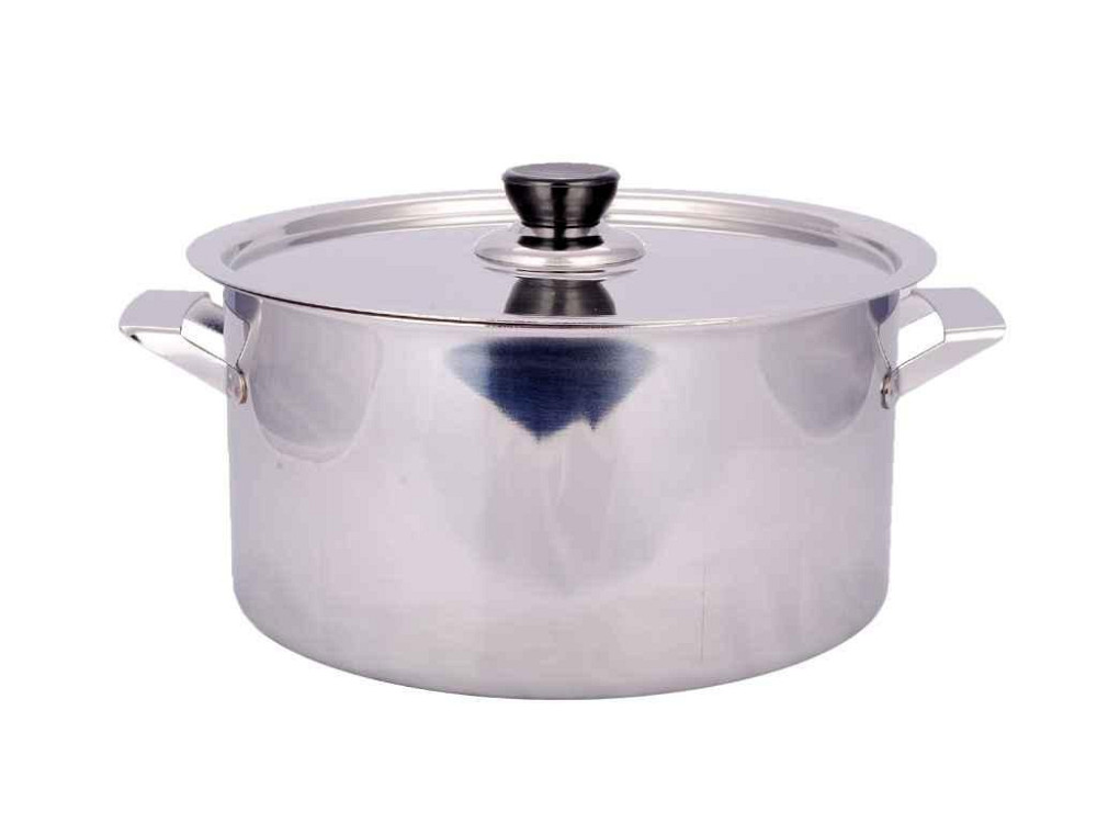 Каструля з нерж. сталі 3л цилиндр. VT6-11029-3 ТМ VITOL   Solmir Київ - фото 1