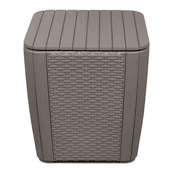 Стіл-скриня пластикова Keter Luzon Flat, бежевий Київ