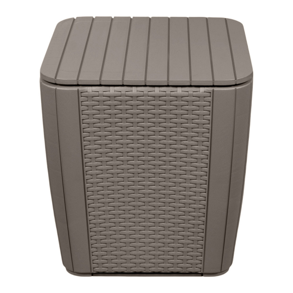 Стіл-скриня пластикова Keter Luzon Flat, бежевий Київ - фото 2