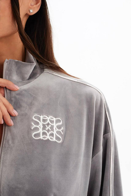 Жіночий стильний велюровий костюм двійка Одеса - фото 6