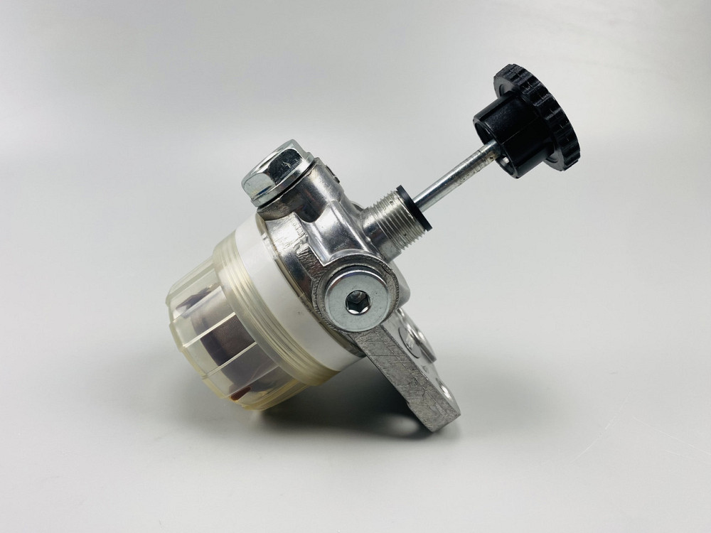 Фільтр очищення палива з прокачуванням (універсальний), кріплення горизонтальне. Усередині змінний елемент (сітка) Мукачево - фото 1