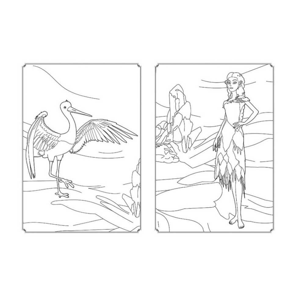 Розмальовка Магія кольору. Неймовірні пригоди Ранок 1807006 з наклейками Вінниця - фото 4