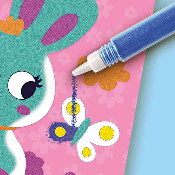 Набір для творчості з кольоровим піском – Лісові тварини Дніпро