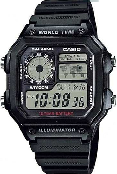 Годинник Casio AE1200WH + заск. плівка. Київ - фото 4