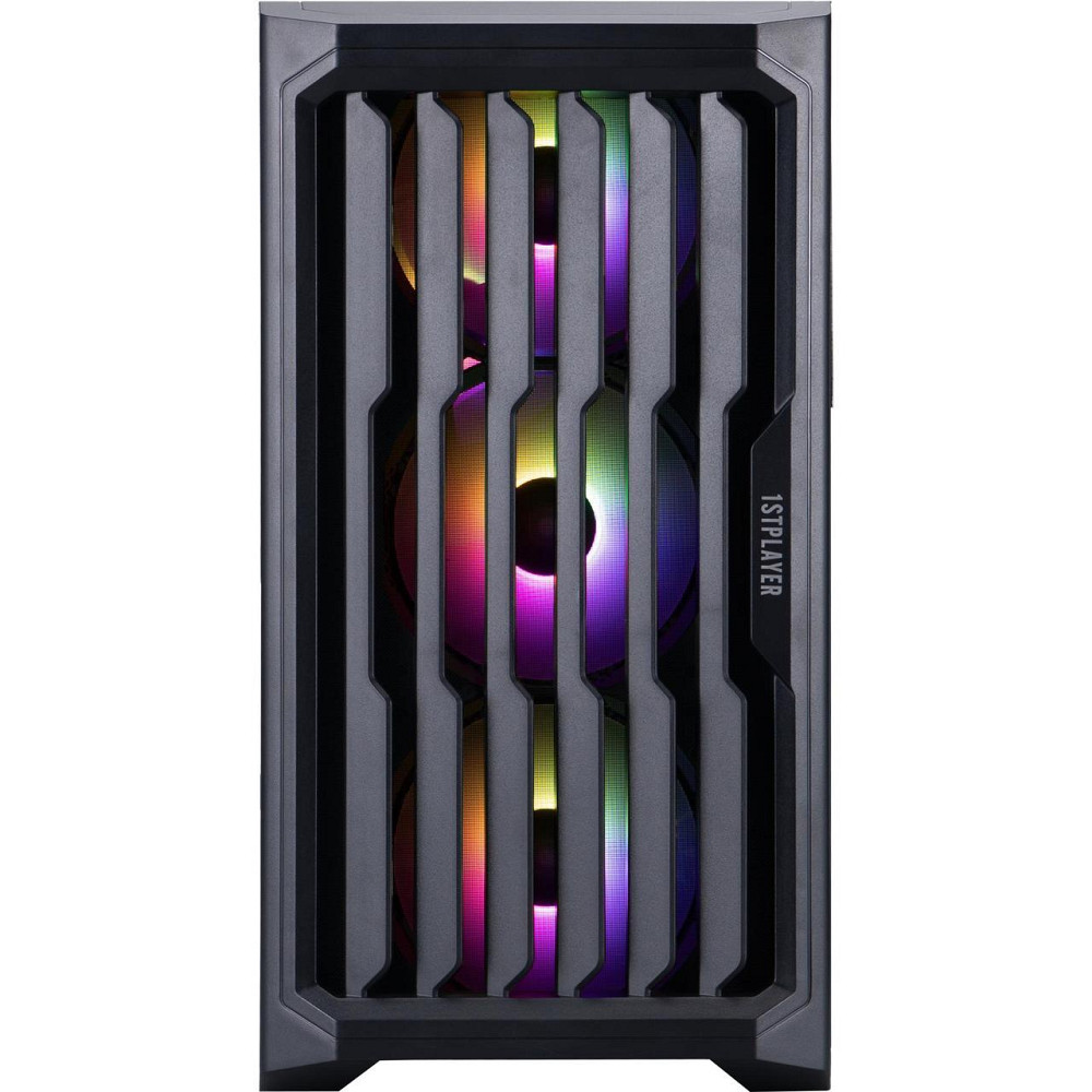 Корпус 1stPlayer H2-BK-4F7 Black без БЖ Харьков - изображение 8
