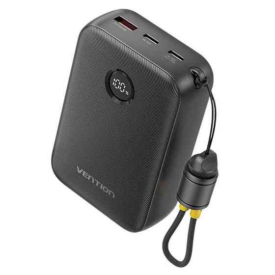 Універсальна мобільна батарея Vention 20000 mAh 22.5 W Black (FKBB0-C) ( 25380 ) Харків