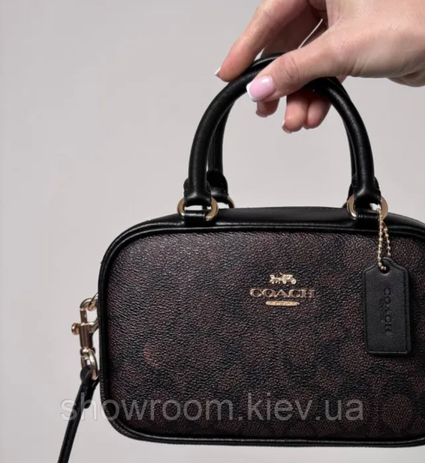 Небольшая женская сумочка на плечо Coach (3537-2) Киев - изображение 10