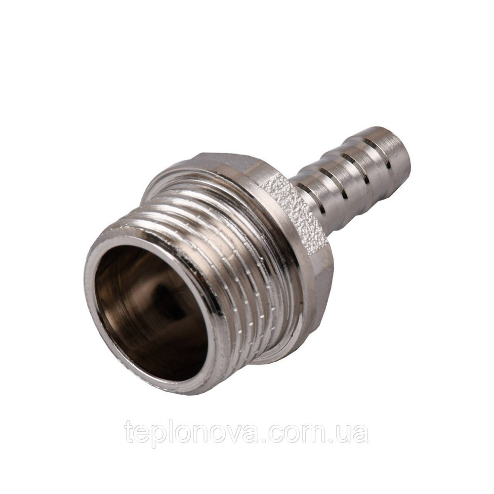 Штуцер 1/2"Н 8 мм нікельований NU3D2S OPTIMUM Чернівці - фото 1