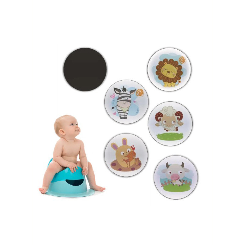 Наклейки для приучения ребенка к горшку 