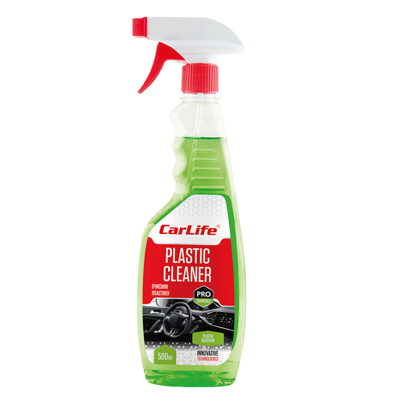 Очиститель пластика и винила CarLife Plastic Cleaner, 500мл Львов - изображение 1