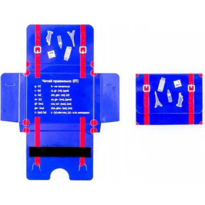 Навчальний набір English Student Картки для розмовної італійської мови, українська (41315843) Вінниця - фото 3