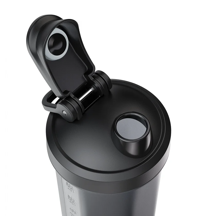 Шейкер спортивний електричний VOLTRX Merger 700 мл. Black Каменское - изображение 5
