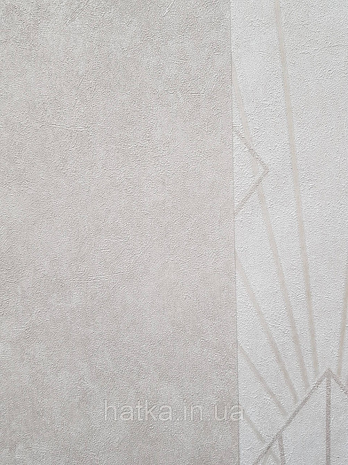 Шпалери вінілові на флізеліні Sintra Simmetria метрові під штукатурку кремові коричневі 524633 Київ - фото 3