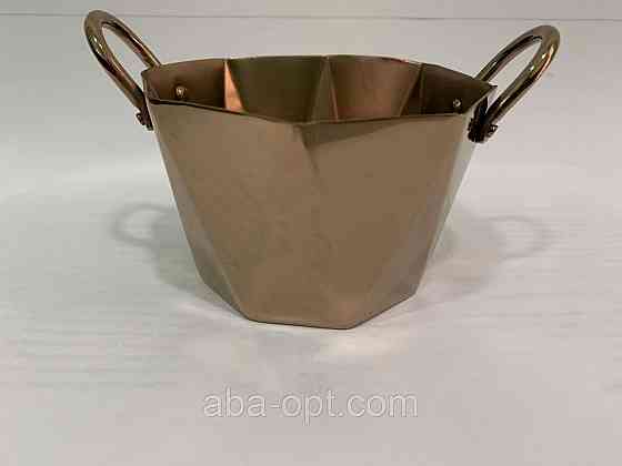 Відерце для подачі снеків бронзового кольору V 0,9 л ( шт ) Одеса