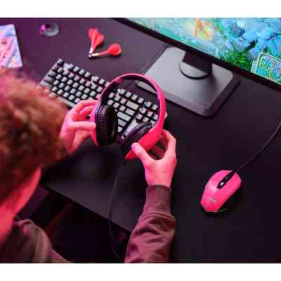 Наушники Trust GXT 415 Zirox 3.5мм Pink (24992) Винница