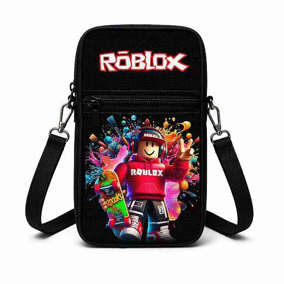 Сумка-чехол для телефона Roblox детская через плечо, водонепроницаемая мини-сумка (4832) Киев