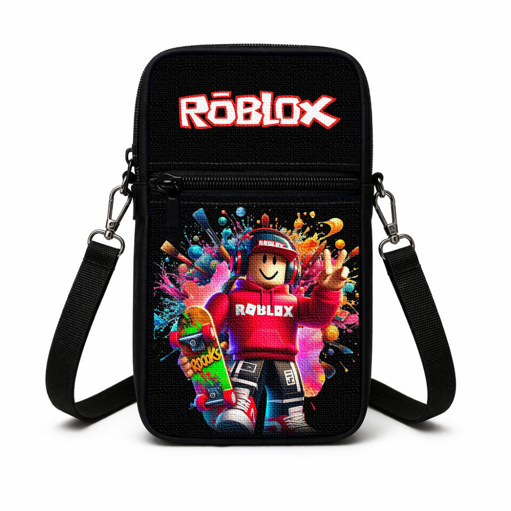 Сумка-чохол для телефону Roblox,дитяча сумка через плече, водонепроникна міні-сумка (4832) Київ - фото 1