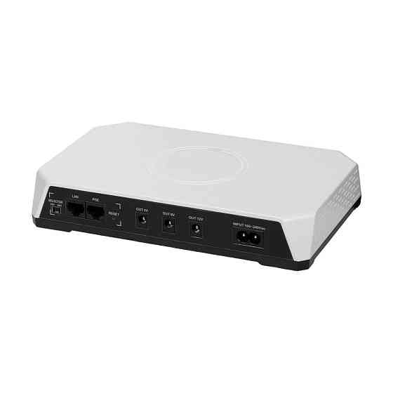 Источник бесперебойного питания UPS-3648PoE (20000mAh LiFePo4) 5V/9V/12V/24V/48V/PoE, LiFePo4 4*5Ah, для роутера и медиаконвертера Киев