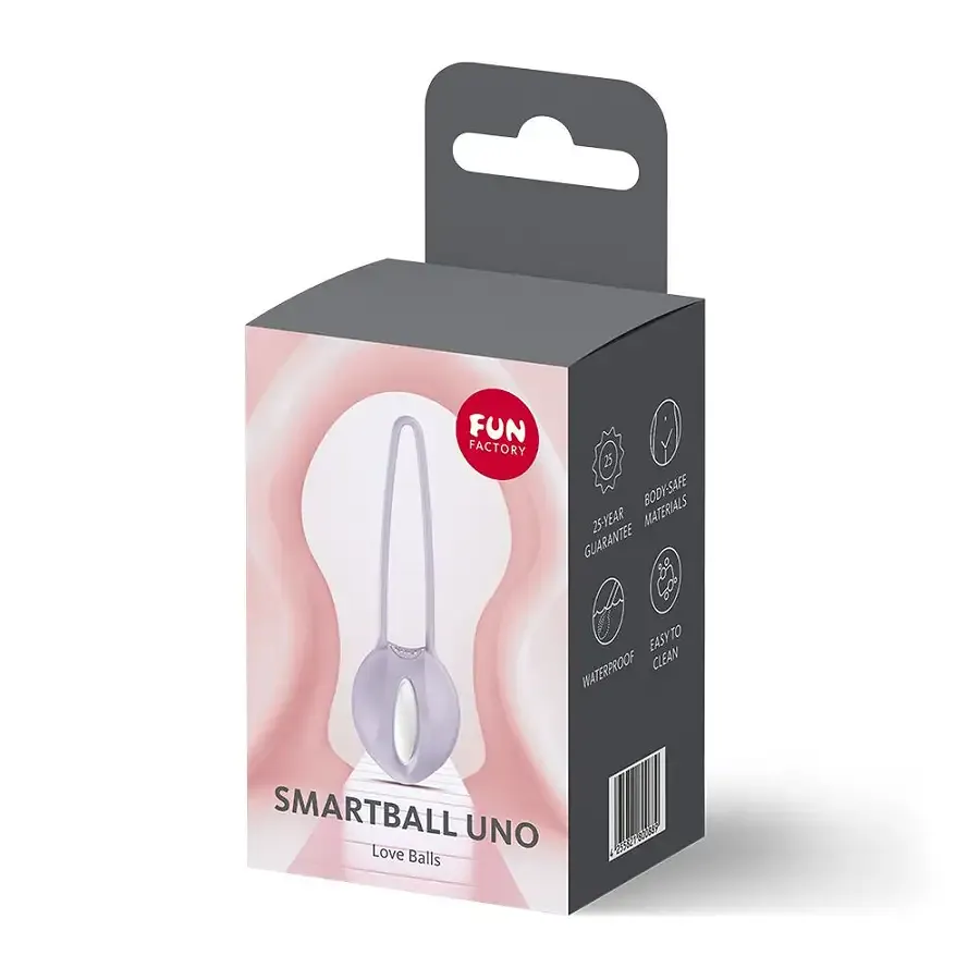 Вагінальна кулька Fun Factory SMARTBALL UNO Purple, одинарна, діаметр 3,6 см Львів - фото 8