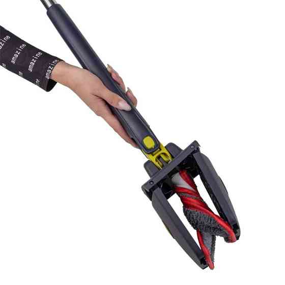 Швабра з відтискним механізмом "метелик" + 2 насадки з мікрофібри WT-XH(blue) Одеса