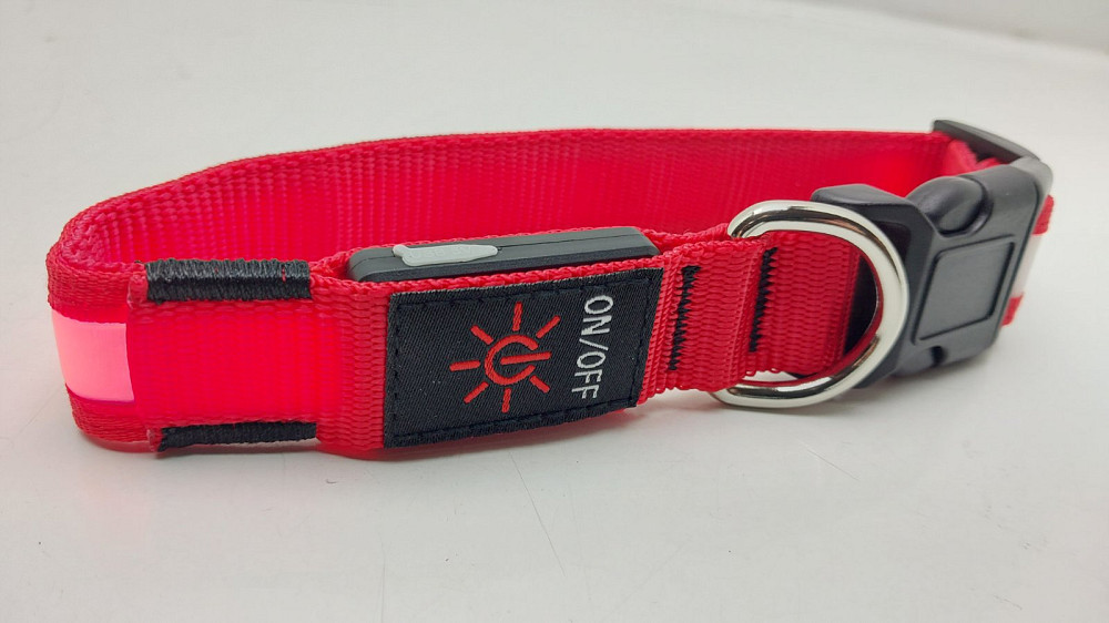 Нашийник для собак з LED підсвіткою 24917 Луцк - изображение 5