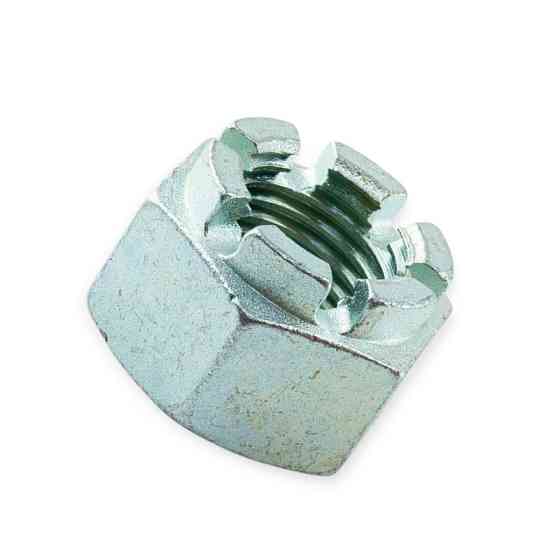 Гайка М36 корончаста 8кл цинк (ст.крок 4,0) Мукачево