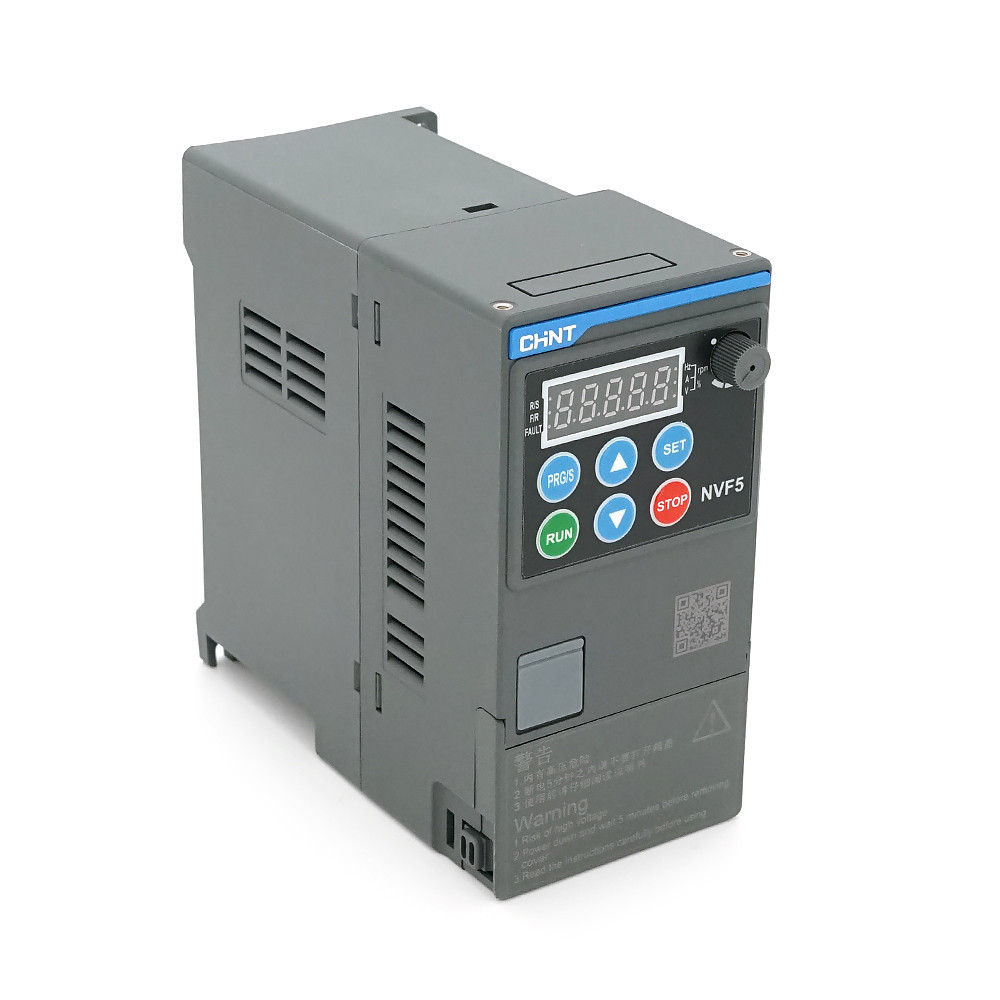 Перетворювач частоти CHINT NVF5-2.2/TD2, 2,2 кВт, 220В, 400Гц-max, векторний,1 фаза Київ - фото 1