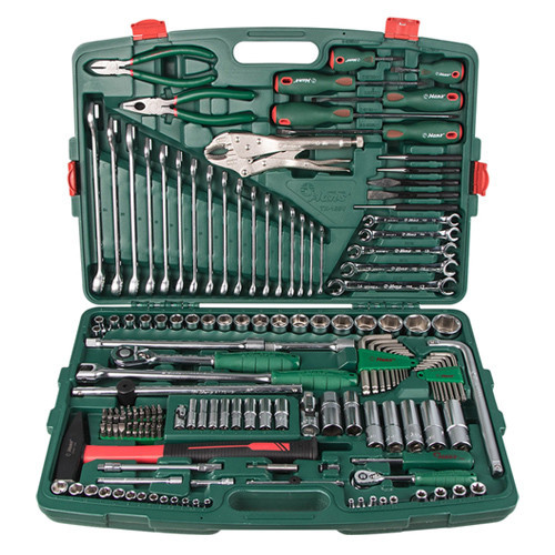 Набір інструмента 158 предметів1/4", 1/2"  (TK-158V) HANS Одеса - фото 1