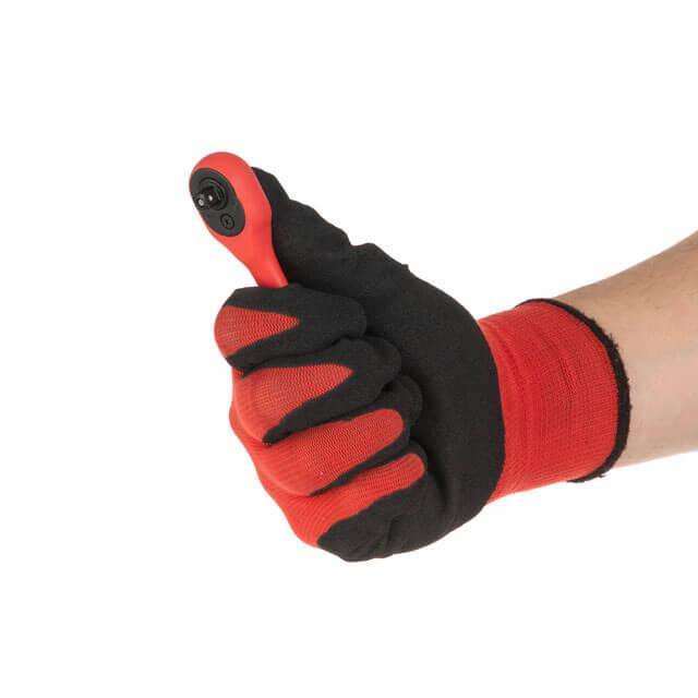 Набір інструментів, проф., 1/2" + 1/4", Cr-V, 108 од., головки: 6-гр. 4-32 мм, E4-E24, біти 35 од., подовж. головки: 6-22 мм, кейс Київ - фото 7