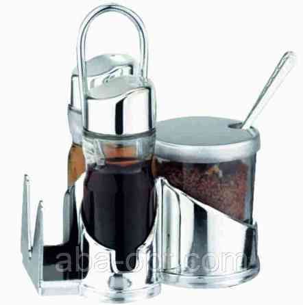 Спецовник ( сіль \ перець \ салф \ соусник ) на пластиковій підставці ( 6 пр) Одеса