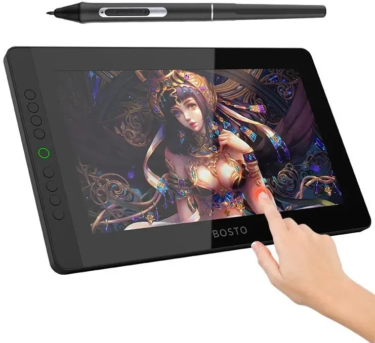 Графічний планшет Bosto Графічний планшет BT-13HDK-T 13.3'' LCD z piórem i panelem dotykowym Київ - фото 1