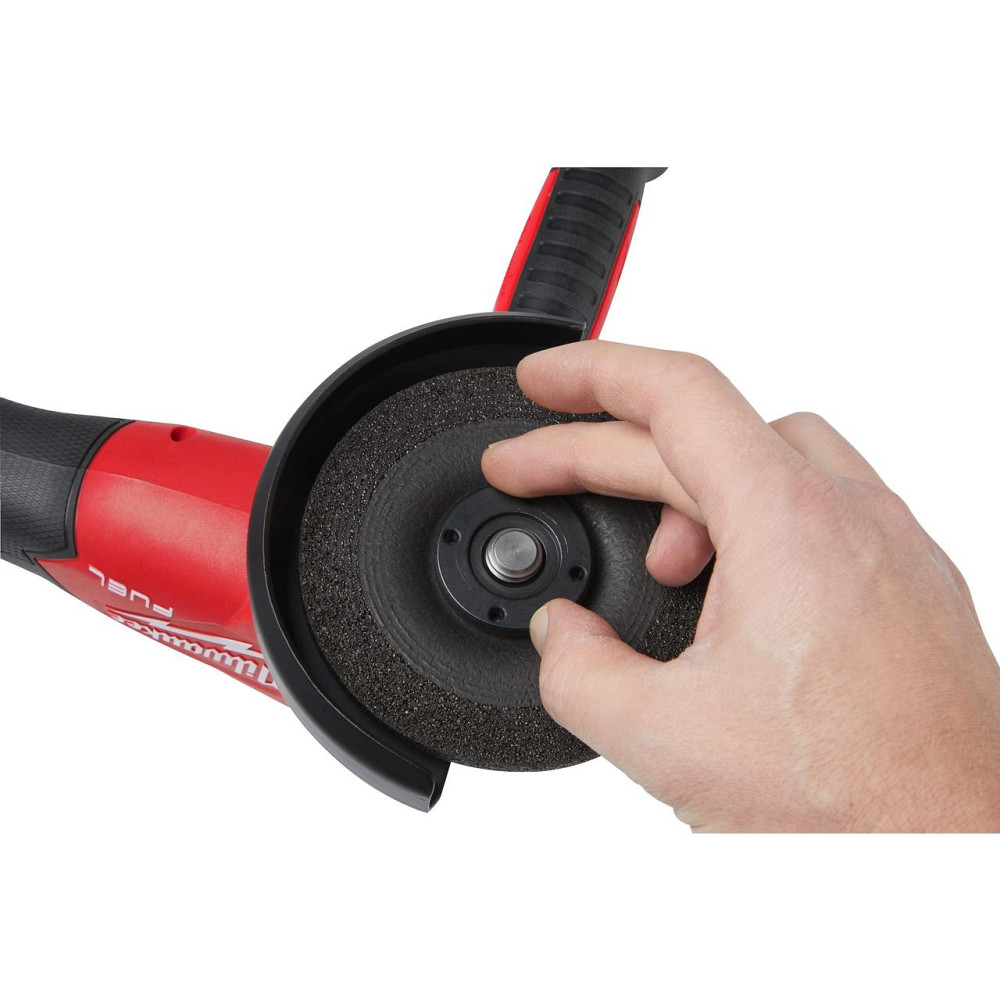 Шлифмашина угловая аккумуляторная MILWAUKEE, M18 FSAGV125XPDB-0X, диаметр 125мм (+ рукоятка, зах. кожух, бескл. гайка, 2 зах. Экран Одесса - изображение 8