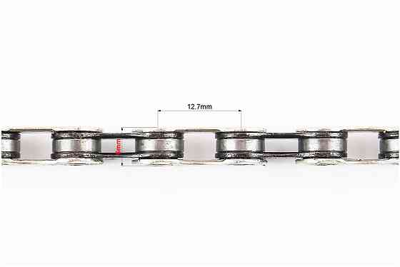 Ланцюг приводний 1/2х11/128х114L 10 швидкостей, сріблясто-чорна X10 Київ