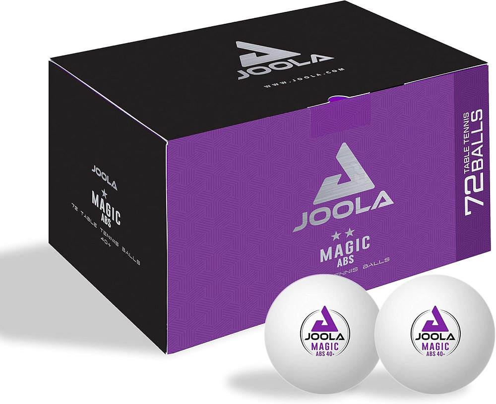 Мячи для настольного тенниса Joola Magic ABS 40 White 72 шт (44216) Киев - изображение 2